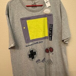 GAP Gray Game Boy Graphic T-Shirt